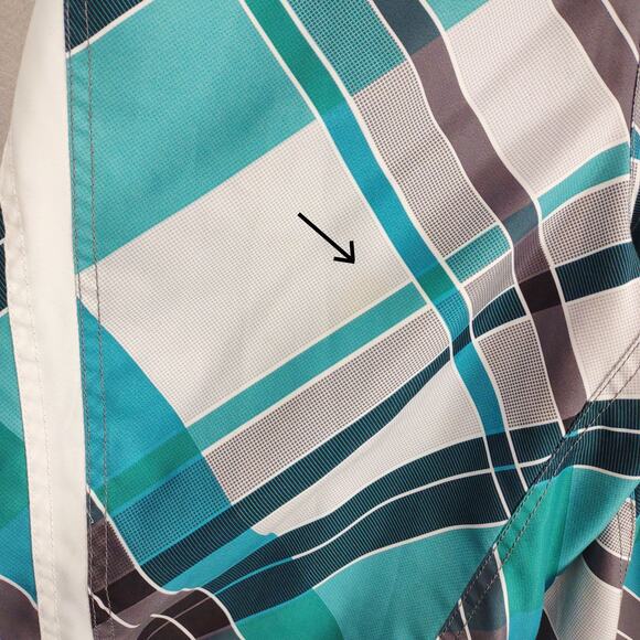 Ocean Pacific Men's S Swim Trunks Surf Board Shorts Zip Pockets Drawstring OP - Picture 4 of 7